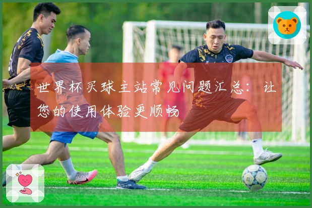 世界杯买球主站常见问题汇总:让您的使用体验更顺畅