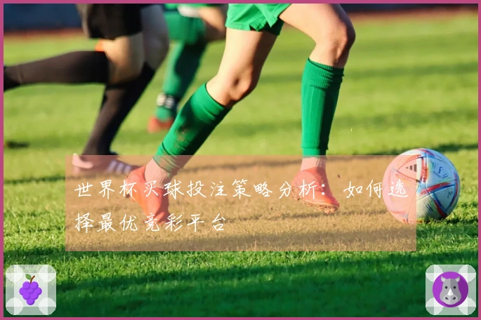 世界杯买球投注策略分析：如何选择最优竞彩平台